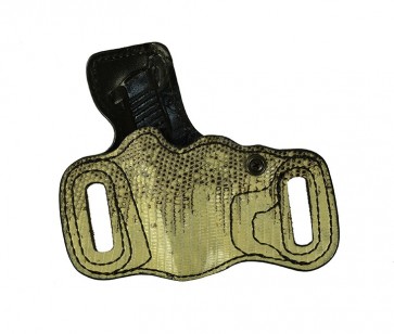 Exotic Slide Guard for a Sig 938, l/h, Ring Lizard, Leather Lined