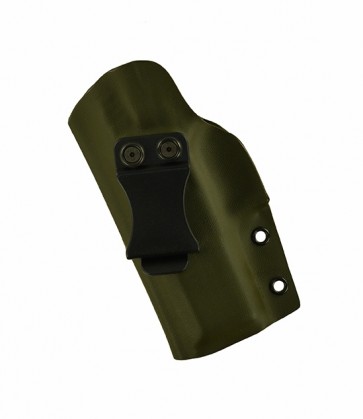 Reaction Lite for a Walther PPQ, l/h, Kydex, OD Green, Cant, Clip