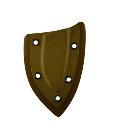 Slip Cover Extreme Knife Sheath for a Benchmark Hidden Canyon Hunter fixed Blade, r/h, Kydex, Coyote Brown, Belt Loop