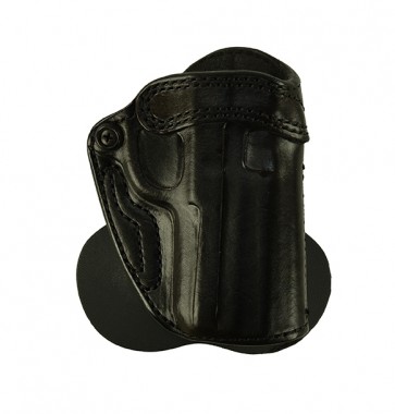 Speedy Spanky for a FNH FNP 4.5", r/h, Cowhide, Black, Lined