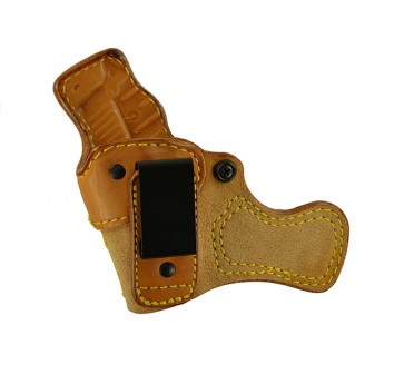 Tail Gate for a Kimber 380 Micro, l/h, Cowhide, Natural, Tuckable