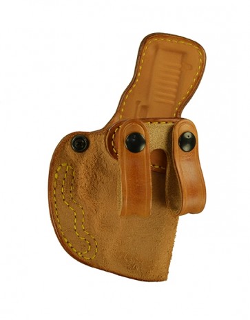 Down Under for a Glock 19,23,32 w/ Crimson Trace Laser, r/h, Cowhide, Natural, Straps