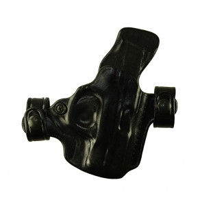 Snapper for a S&W M&P Shield 3.1", r/h, Cowhide, Black, Unlined