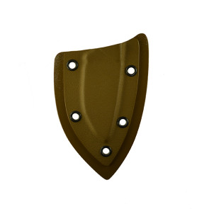 Slip Cover Extreme Knife Sheath for a Benchmark Hidden Canyon Hunter fixed Blade, r/h, Kydex, Coyote Brown, Belt Loop