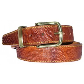Embossed Rock Steady Belt Python