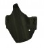 Hooker for a H&K P30, l/h, Kydex, Black, Canted
