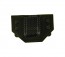 OWB Extreme Magazine Carrier for a S&W M&P Shield, l/h draw, Carbon Fiber Kydex, Straight Drop