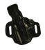 Slide Guard for a Sig 220R 3.9", l/h, Cowhide, Black, Unlined