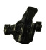 Snapper for a S&W M&P Shield 3.1", r/h, Cowhide, Black, Unlined