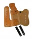 Double Jeopardy for a Sig 226 w/ Rail 4.4", l/h, Cowhide, Natural, Clip