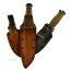 Group back leather knife sheaths