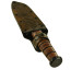 Leather knife sheath obl