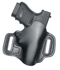 Bare Skin gun holster closeup